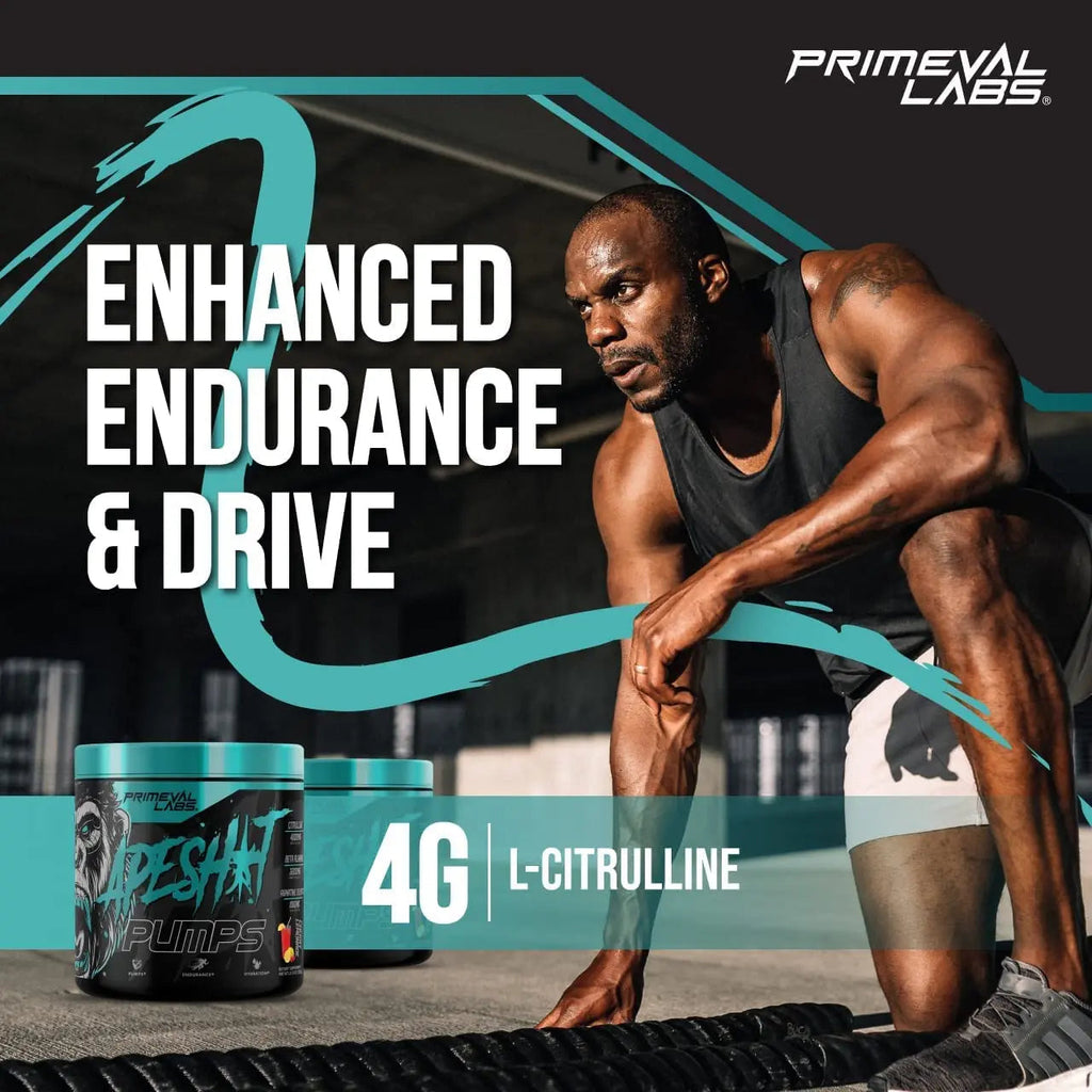 Primeval Labs Ape Pumps Natural Pre Workout Powder | Caffeine Free Preworkout Primeval Labs Au supplements