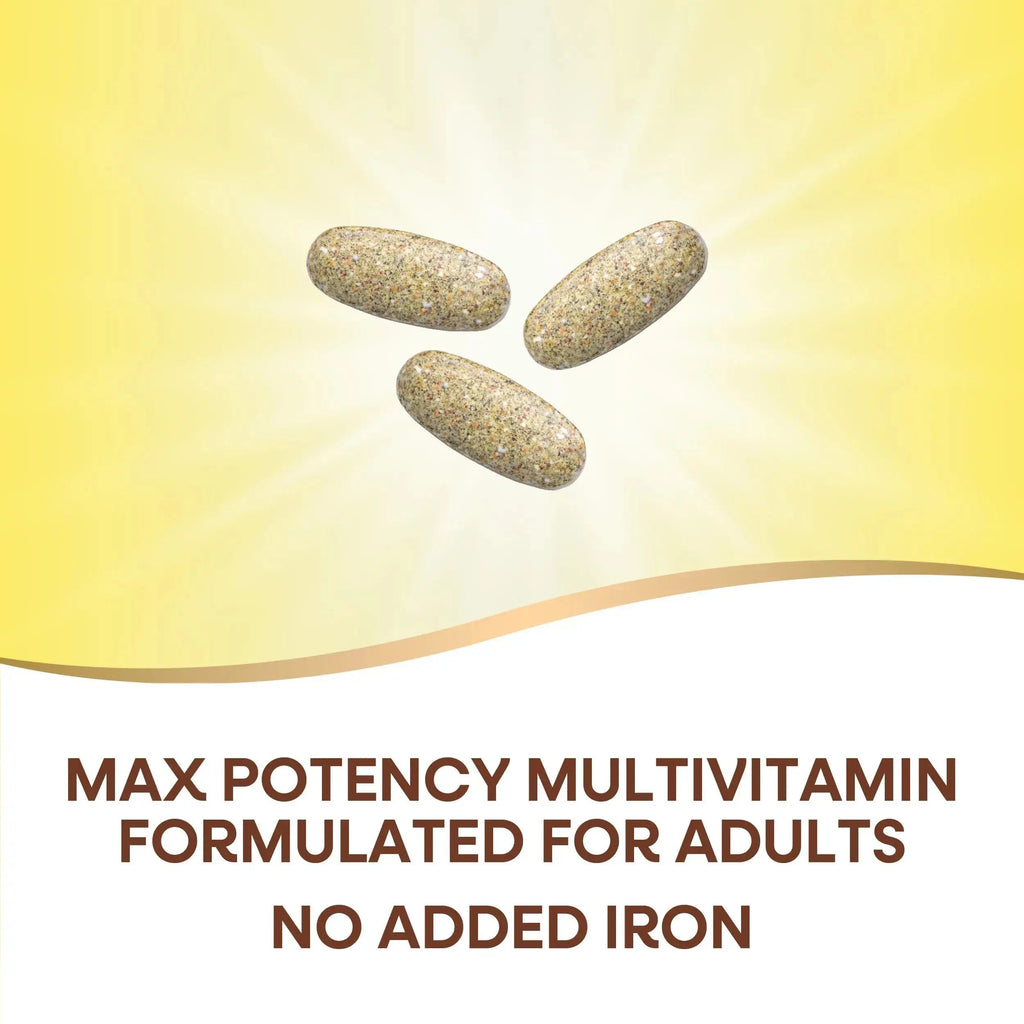 Nature's Way Alive! Max3 Potency Adult Complete Multivitamin, High Potency B-Vitamins to Support Energy Metabolism Nature's Way Au supplements
