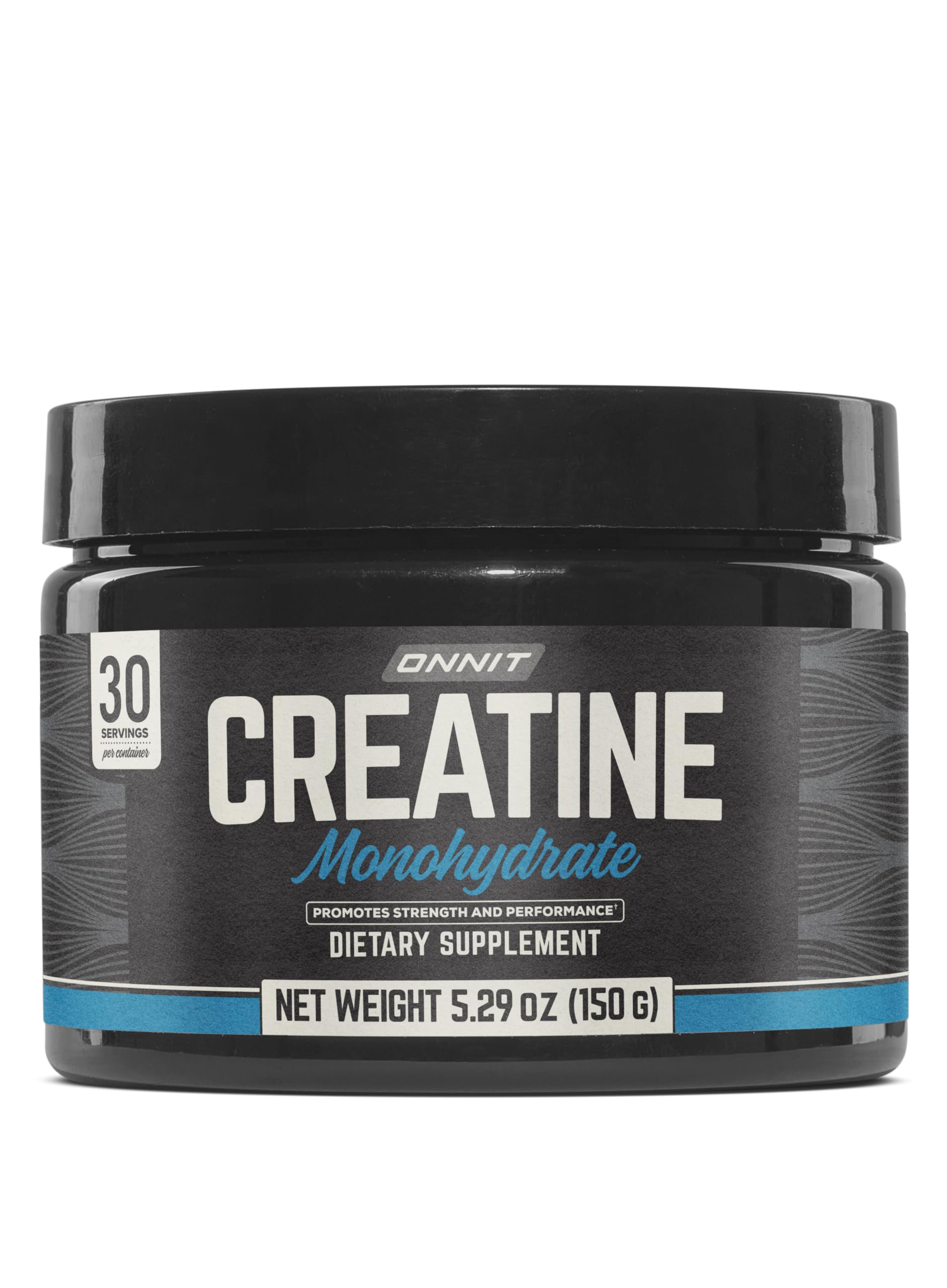 ONNIT Creatine Monohydrate Powder, IGEN(TM) Non-GMO Tested 5g Premium Creatine for Muscle Strength, Power and Lean Mass, Supports Brain Health