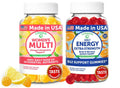 Lunakai USA Made Women’s Multi & Energy Gummies Bundle – 16 Essential Nutrients & B12 – 60 Ct Each Lunakai Au supplements