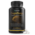 Nutraville CogniSurge Nootropics Brain Support Supplement for Memory and Focus - Nature-Powered Lion's Mane Supplement Capsules with Shilajit - No Caffeine or Stimulants - 30 Servings Nutraville Au supplements