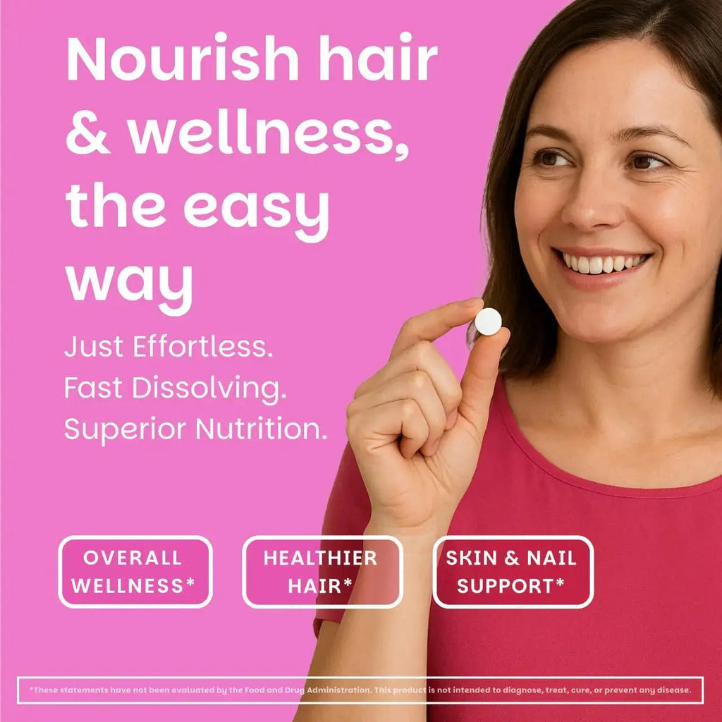 EZ Melts Women's Multi + Hair Growth - Daily Multivitamin for Women - Supports Healthy Energy Levels & Reduced Hair Shedding EZ Melts Au supplements