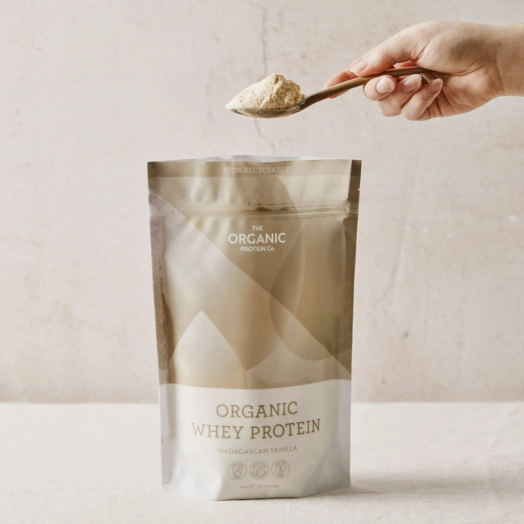 The Organic Protein Co. - Madagascan Vanilla Organic Whey Protein Powder The Organic Protein Company Au supplements
