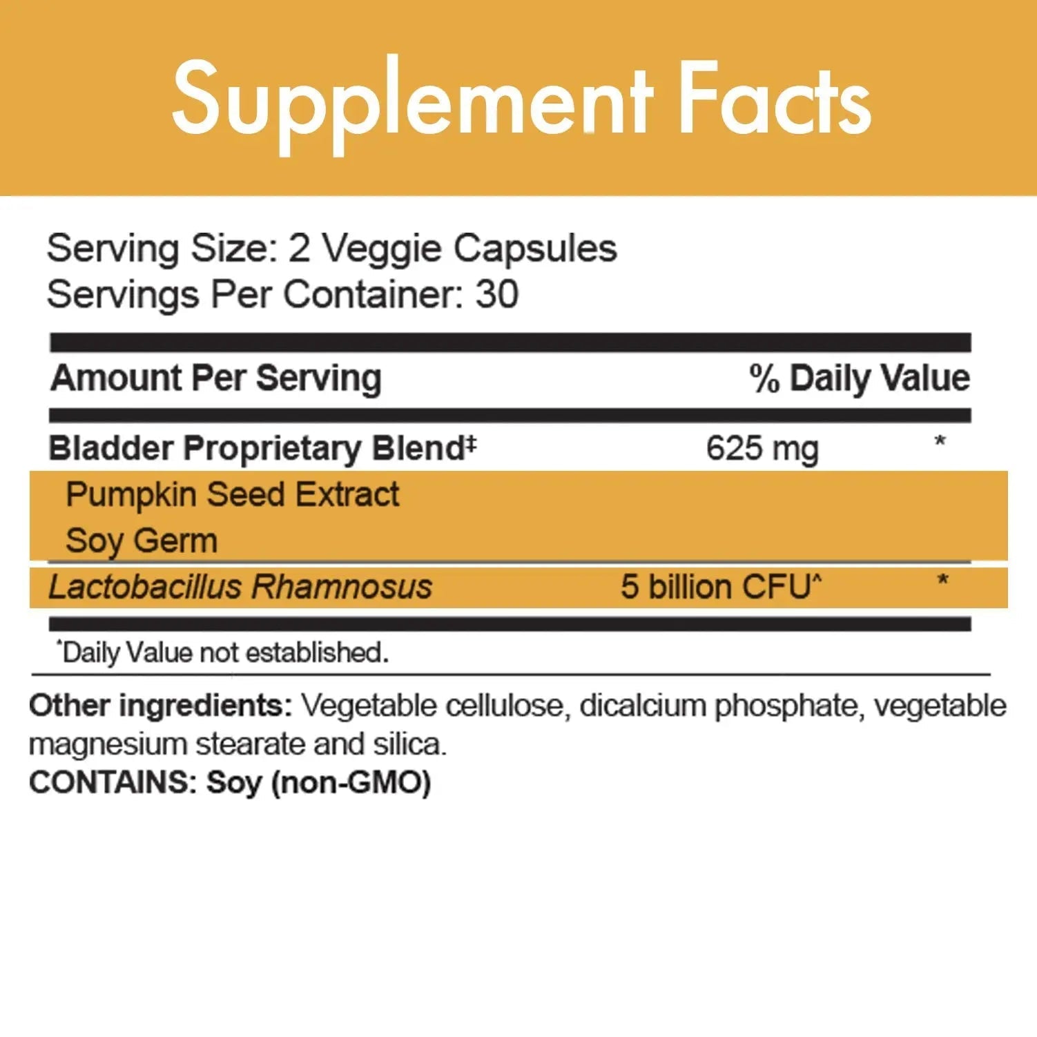Stop Aging Now - BladderControl360 Formula - Bladder Control Support - Go-Less & Probiotics - Urinary Health Probiotic Supplement - Lactobacillus Rhamnosus, Pumpkin Seed & Soy Germ Extracts - 60 Vcaps Stop Aging Now Au supplements