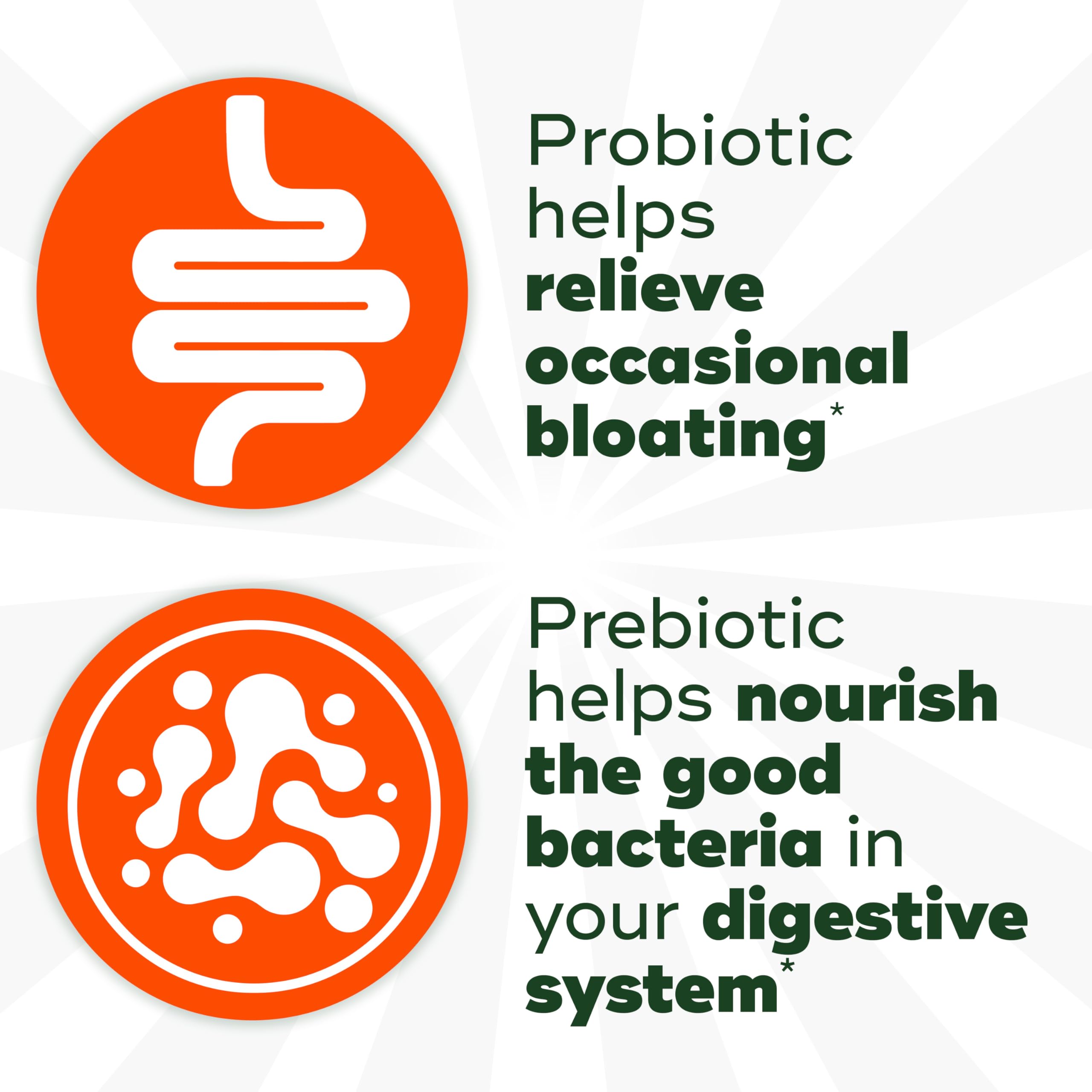 Align Dualbiotic, Prebiotics and Probiotics for Women and Men, Probiotics for Digestive Health, Prebiotics Help Nourish Good Bacteria, Natural Fruit Flavors