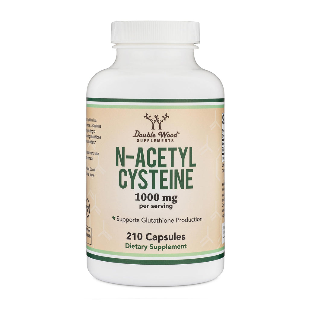 NAC Supplement (N-Acetyl Cysteine) - 99%+ Purity Tested - (1,000mg Per Serving 500mg Per Cap, 210 Capsules) (Third Party Tested) with Odor Masking Technology