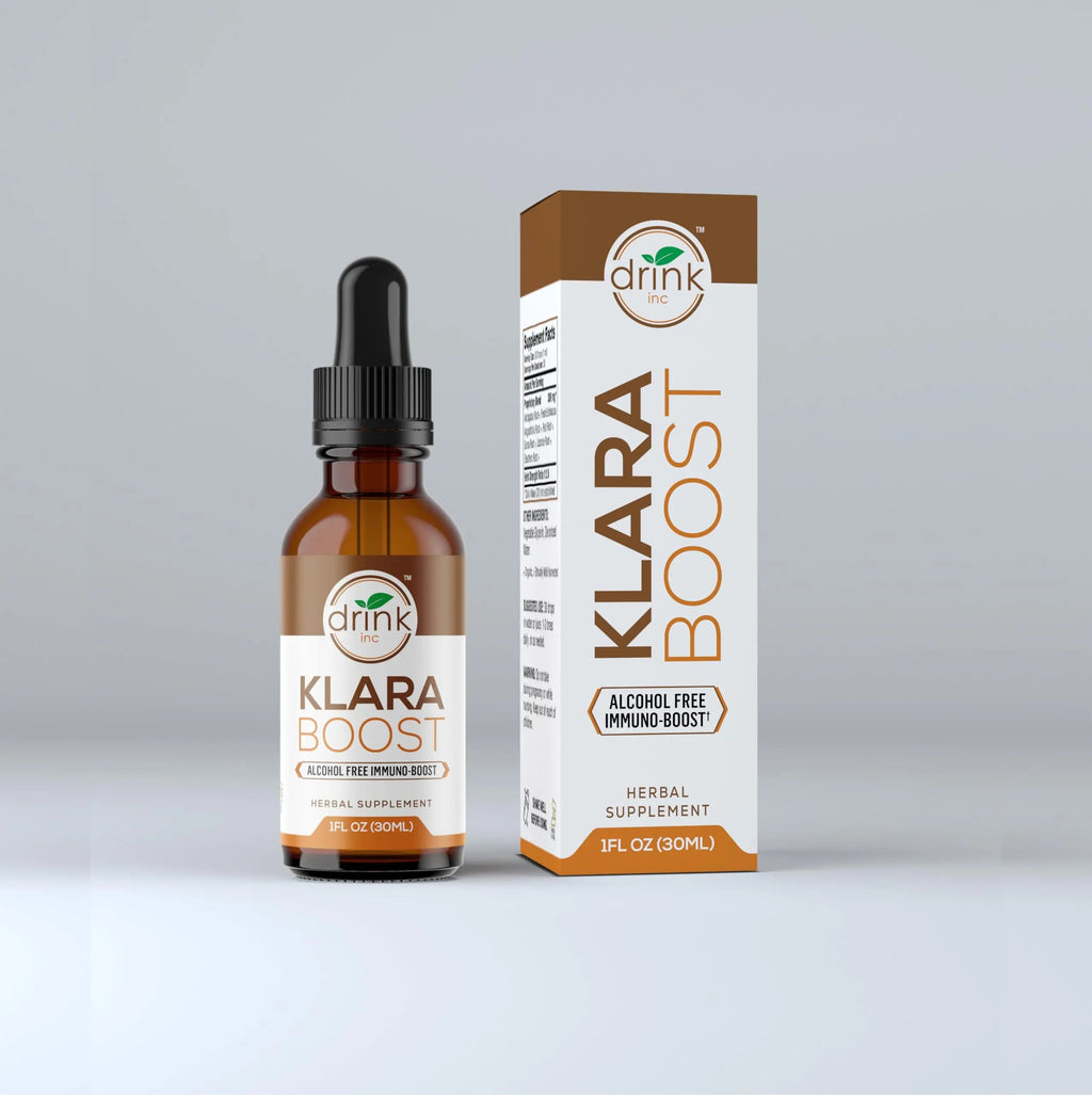 Drink Inc Klara Boost Alcohol Free Immuno-Boost | 30ML Herbal Supplement Drink Inc Au supplements