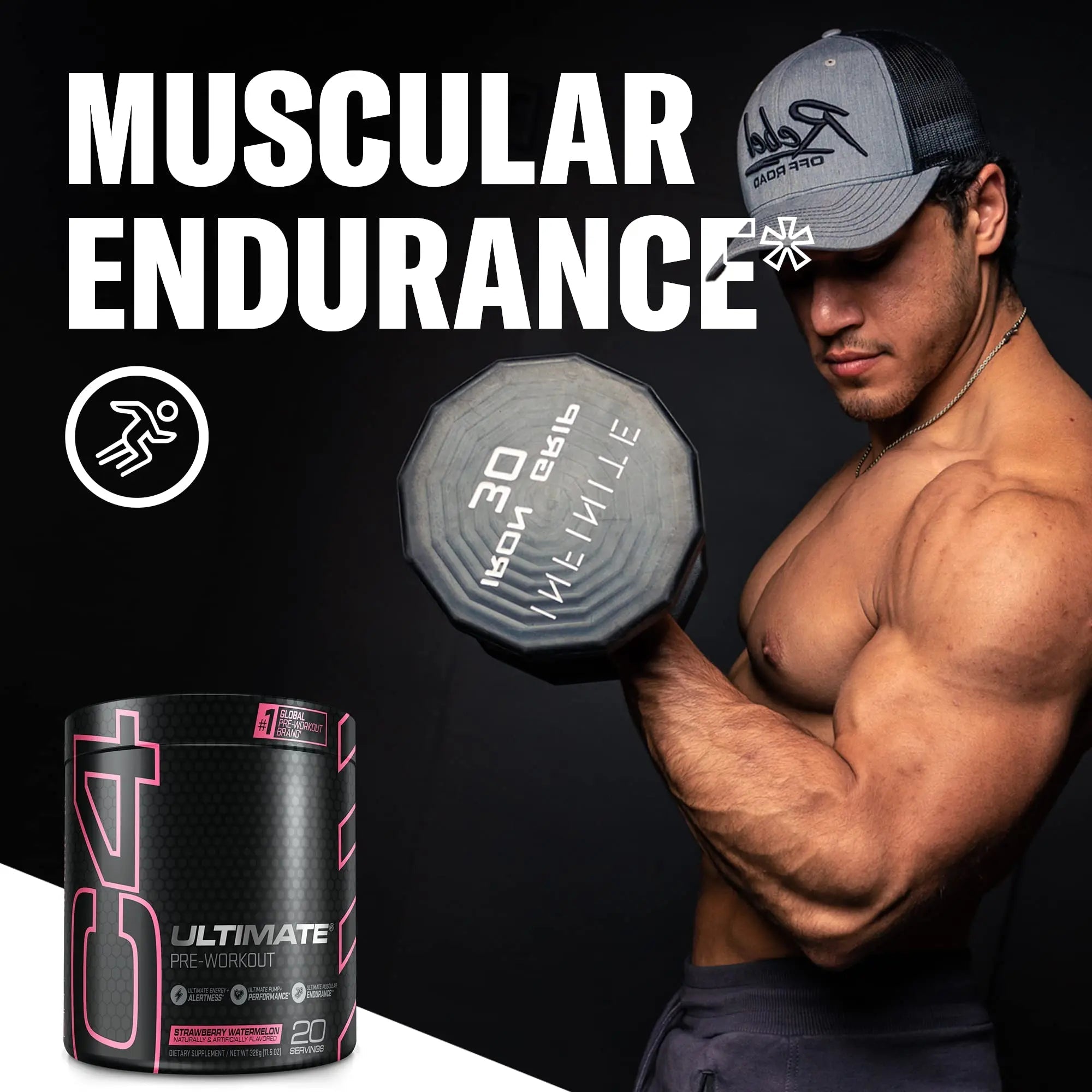 Cellucor C4 Ultimate Pre Workout Powder Strawberry Watermelon - Sugar Free Cellucor Au supplements