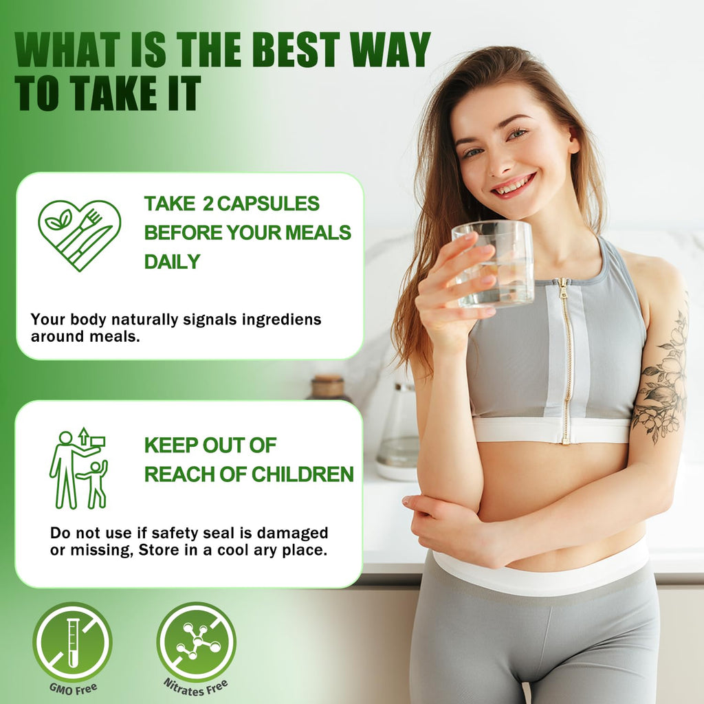 Advanced BHB Supplements, Support Natural Weight Management, Third-Party Tested, Vegan, Gluten Free, Non GMO, 60 Capsules