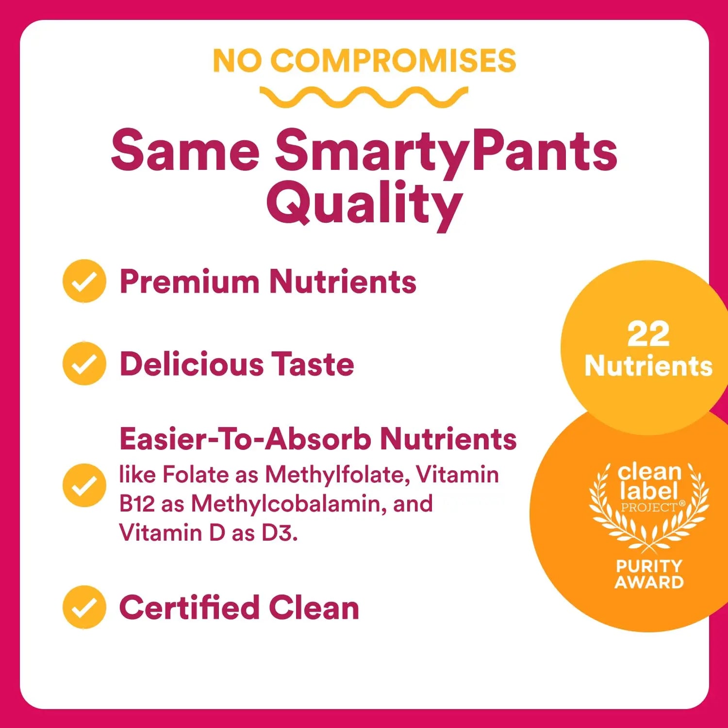 SmartyPants Multivitamin Gummy for Women 50 and Over - Improved Formula: Omega 3 (DHA/EPA), Methylfolate, CoQ10, Vitamin D3, C SmartyPants Au supplements