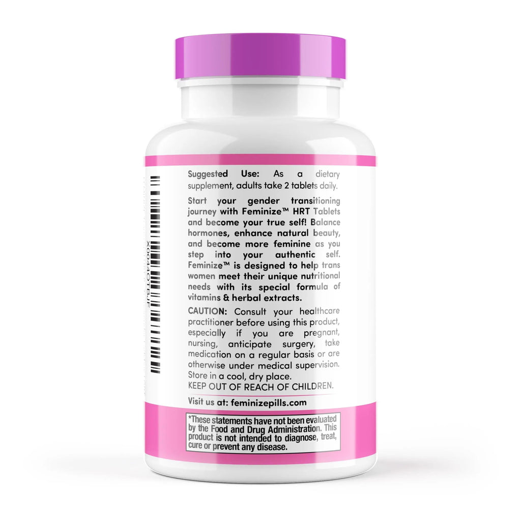 FEMINIZE Transcend HRT Pills for Estrogen - Potent HRT Estrogen Complex - Big Breats Soft Skin Feminizer FEMINIZE Au supplements