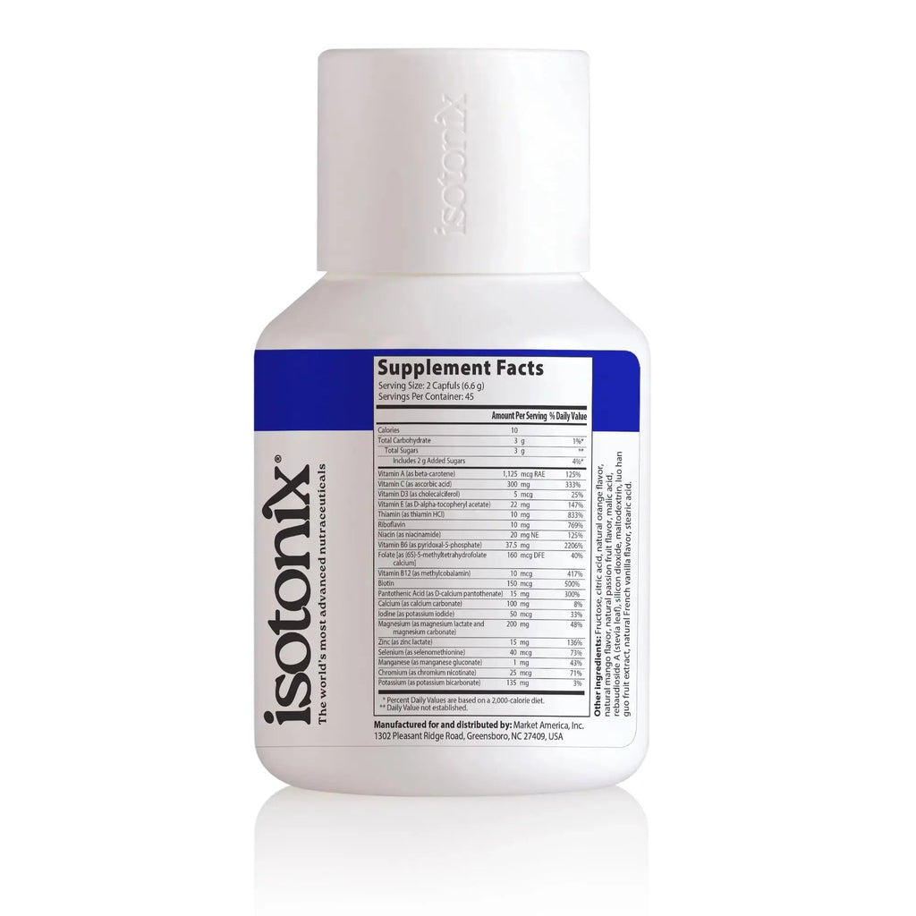 Isotonix Multivitamin Fifty Plus – Daily Multivitamin for Adults 50+ with B-Vitamins, Antioxidants, and Essential Nutrients Isotonix Au supplements