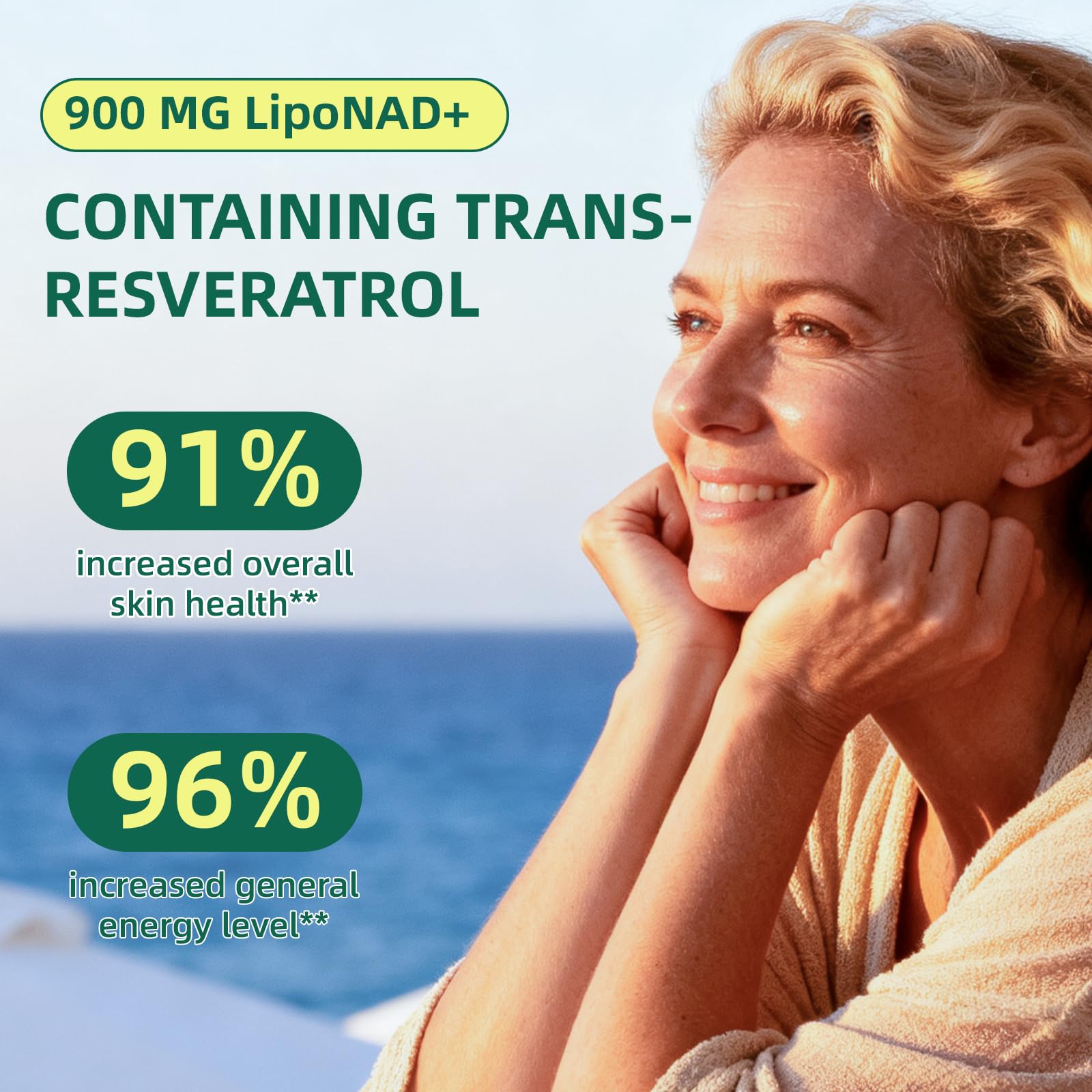CodinAgrin NAD+ Supplement with Resveratrol 900mg Nicotinamide Adenine Dinucleotide Complex for Cellular Energy Repair, Anti-Aging & Mental Clarity Support, Non-GMO, Vegetarian Friendly, 100 Capsules CodinAgrin Au supplements