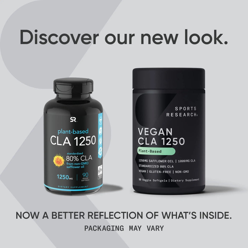 Sports Research Vegan CLA - 1250mg with Active Conjugated Linoleic Acid for Men Sports Research Au supplements