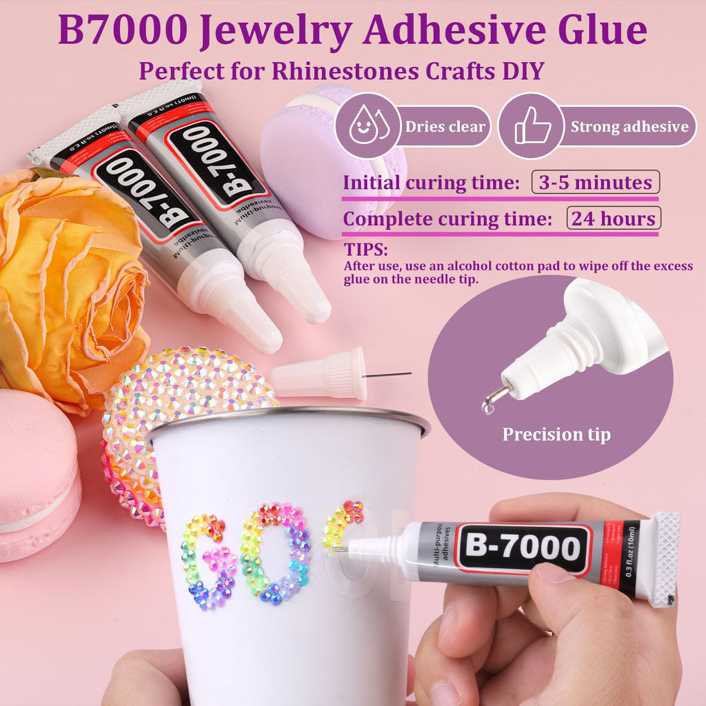 34000Pcs Resin Jelly Rhinestones for Bedazzling, Multicolor 3mm Flatback Gems