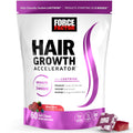 Force Factor Hair Growth Accelerator Soft Chews, Hair Growth Vitamins for Women and Men with Clinically Studied Lustriva and Biotin, Promotes Thicker Force Factor Au supplements