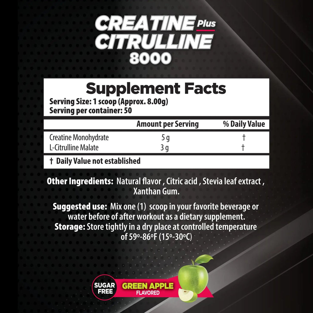 Essential Alternatives Pro Series Force Creatine + Citruline 8000. Strenght & Stamina Essential Alternatives Au supplements
