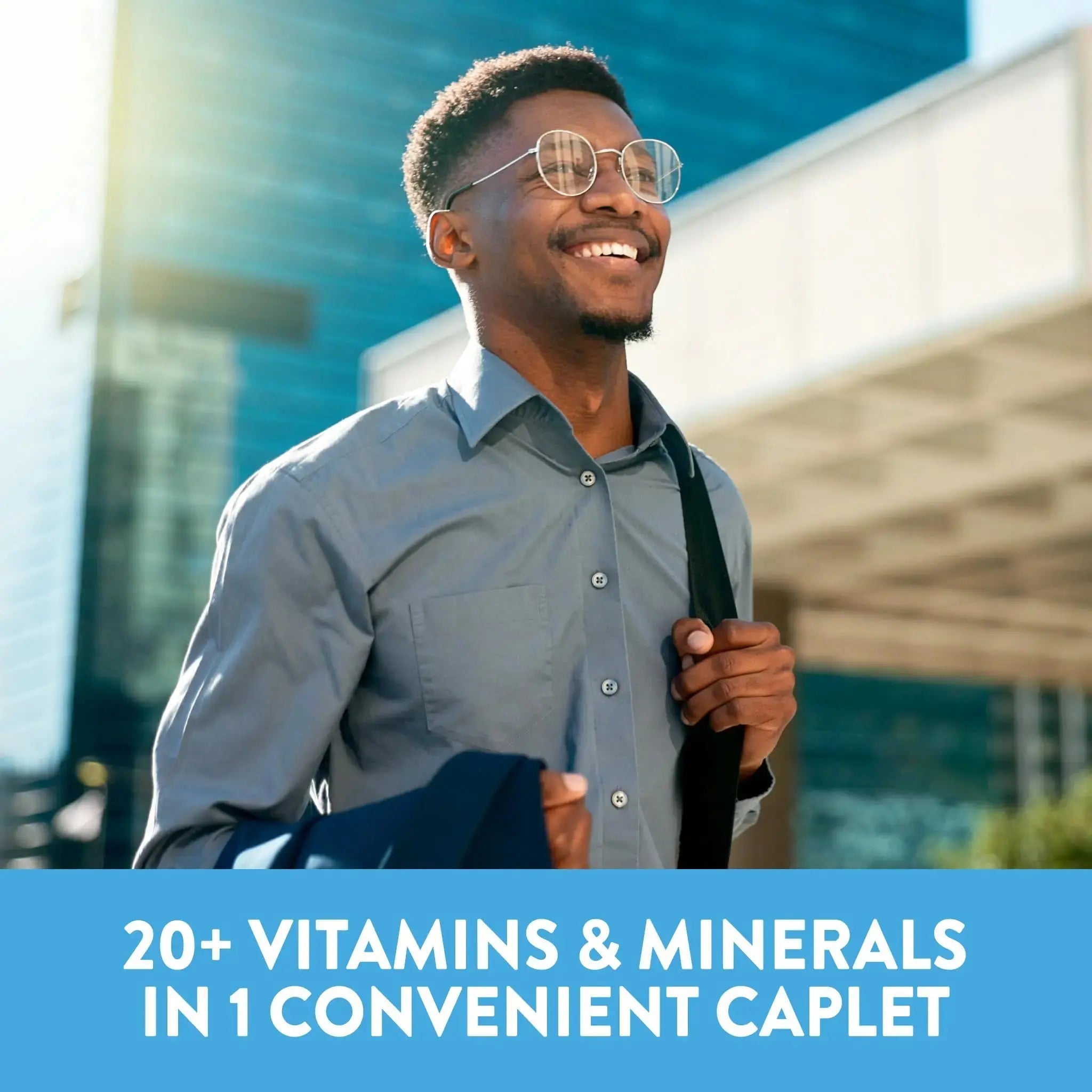 Nature's Truth Multivitamin for Men | with Iron, Vitamins A, C, D & E | 100 Caplets | Non-GMO & Gluten Free for Adults Nature's Truth Au supplements