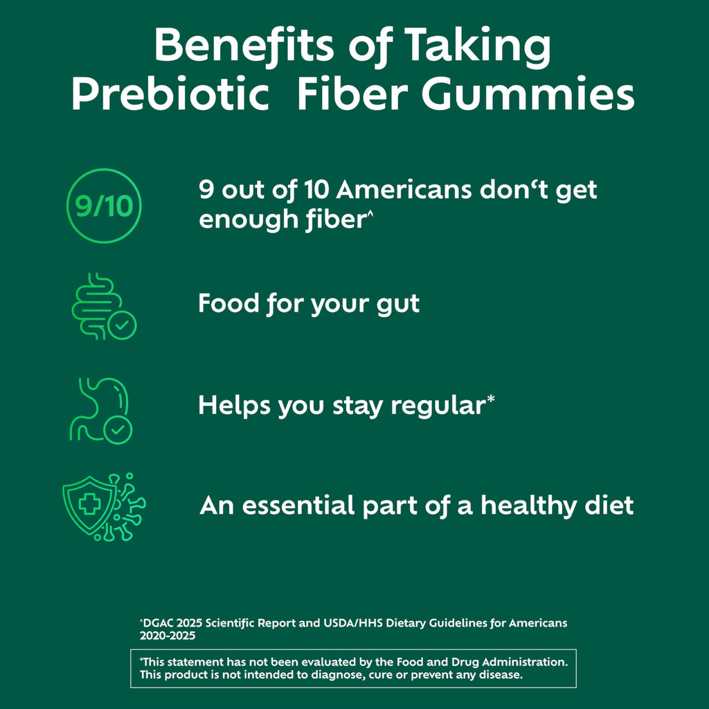 Benefiber Prebiotic GLP-1 Friendly Fiber Supplement Gummies for Digestive Health, Assorted Fruit Flavor - 81 Count