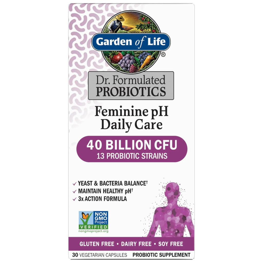 Garden of Life, Femini Ph Daily Care Probiotic Capsule, 30 Count Garden of Life Au supplements