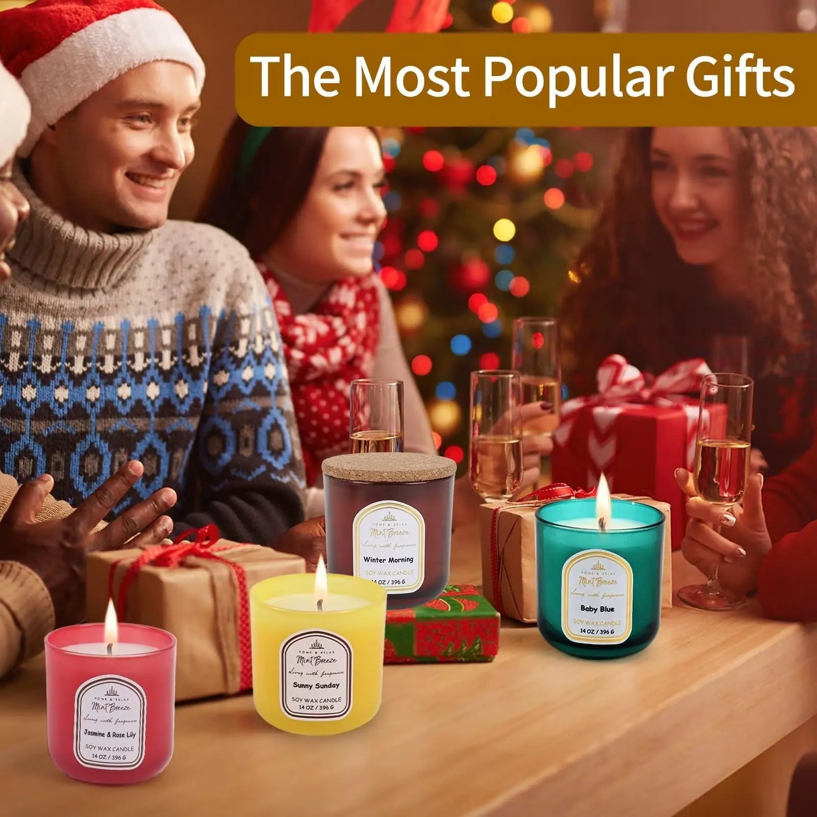 HOME & RELAX 14oz Scented Soy Wax Candle,Big Candle, More Than 80 Hours Long Lasting Burning time HOME & RELAX Au supplements
