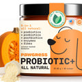 Pawgress 5-in-1 Dog Probiotic Powder – 100% Natural Gut Health Support with Prebiotics, Postbiotics & Enzymes - Made in USA – 30 Scoops PAWGRESS Au supplements