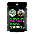 Vegan Brain & Body Boost: The Cherry On Top of A Plant-Based Lifestyle | Working Intelligence | Anti-Aging | Physical Fitness | Vegan Amino Acids - Creatine, Taurine & Beta Alanine | 40 Servings/300g Vegan Brain Food Au supplements