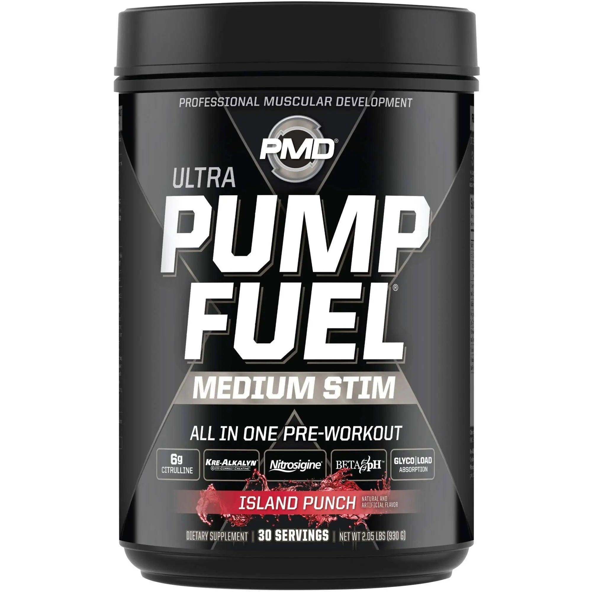 PMD Sports Ultra Pump Fuel - Pre Workout - Island Punch (30 Servings) Sports Omega PMD Au supplements