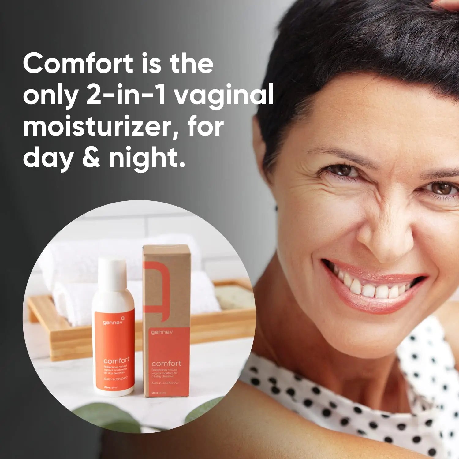 Gennev Intimate Water-Based Lubricant for Women - 2-in-1 Menopause Lubricant and Feminine genneve Au supplements