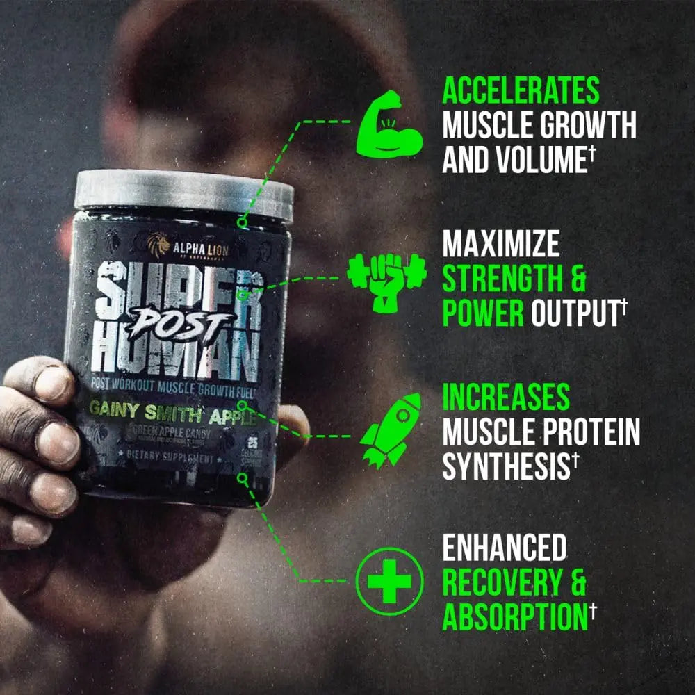ALPHA LION Superhuman Pre Workout Powder & Post Workout Recovery Bundle ALPHA LION Au supplements
