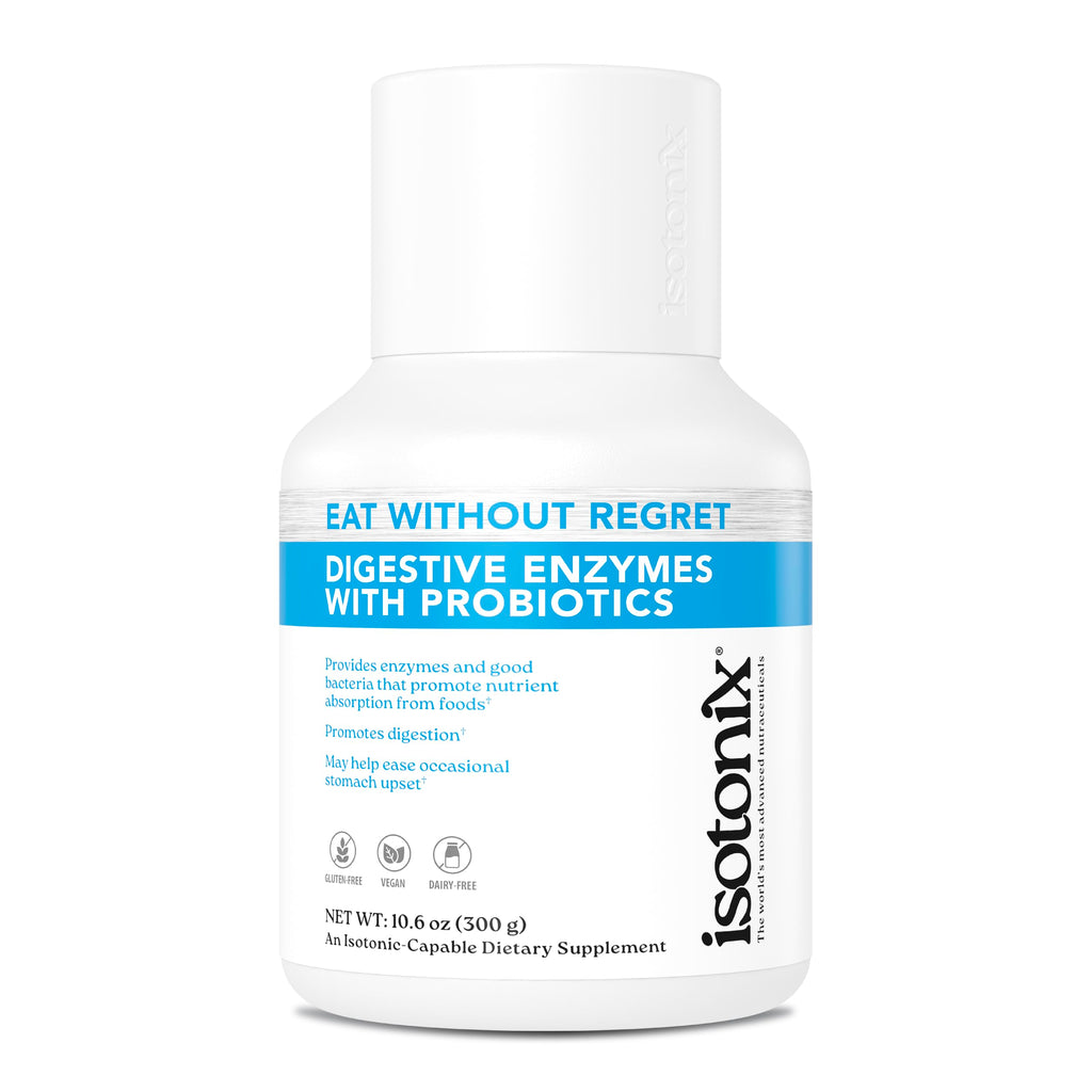Isotonix® Digestive Enzymes with Probiotics | DigeZyme® Multi-Enzyme Complex & Lactospore® Bacillus Coagulans | Nutrient Absorption, Gut Balance & Digestive Health