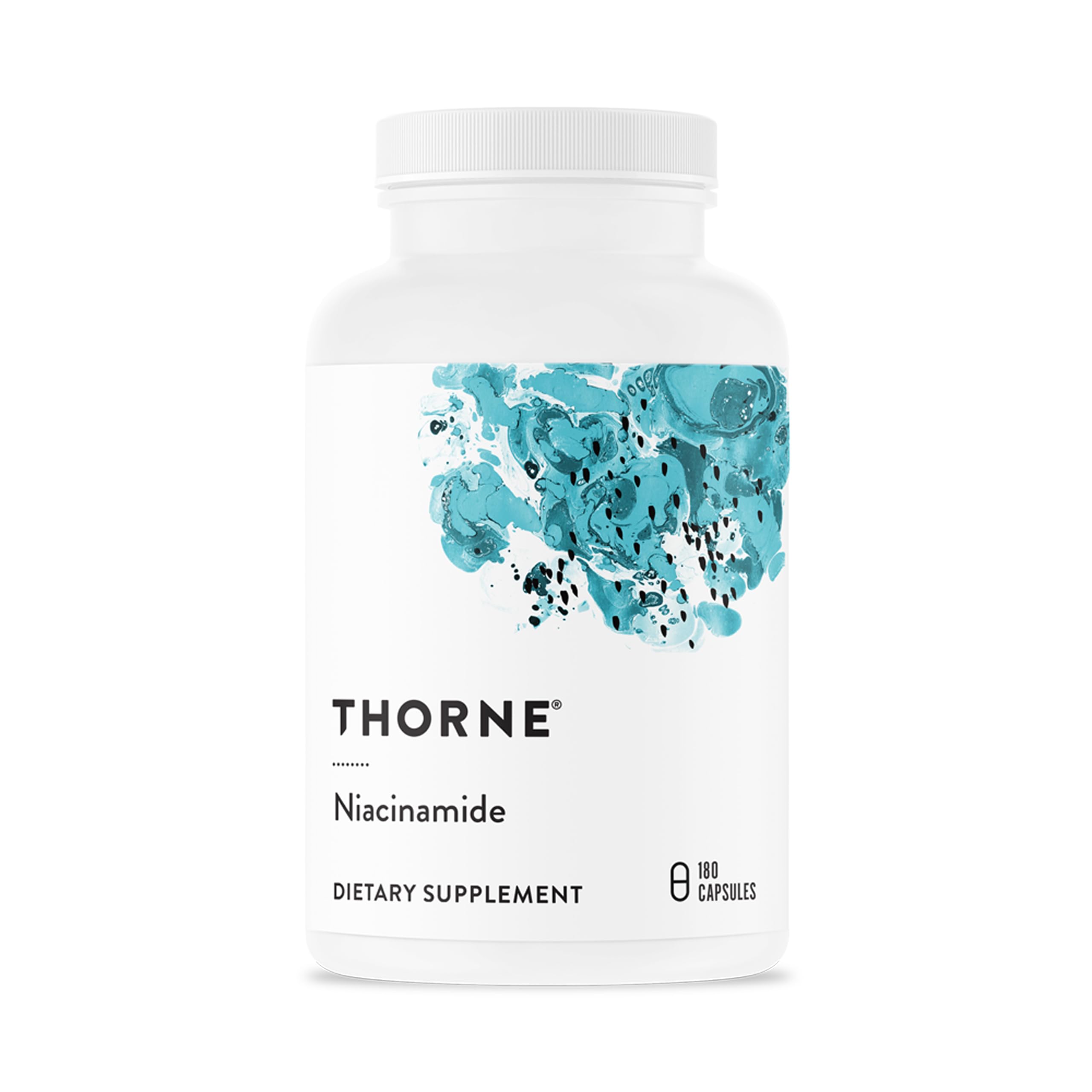 THORNE - Niacinamide - Non-Flushing Form of Vitamin B3 - Supports Skin Health & Provides Cellular Protection* - Niacin Supplement - Third-Party Certified