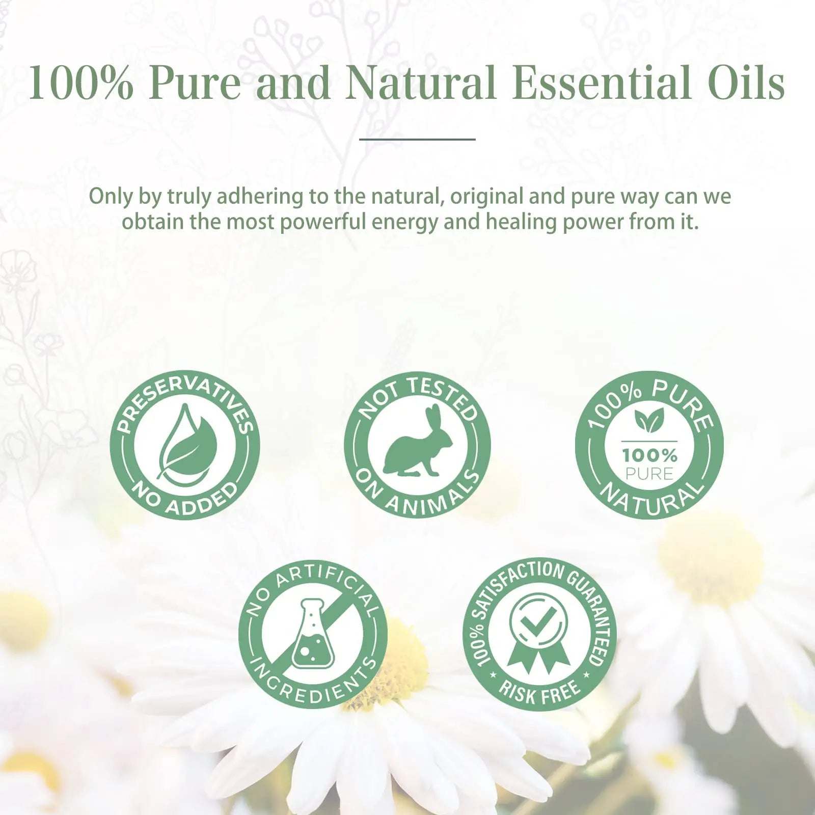 PHATOIL 100ML Chamomile Essential Oil - 3.38FL.OZ Essential Oils for Diffusers for Home PHATOIL Au supplements