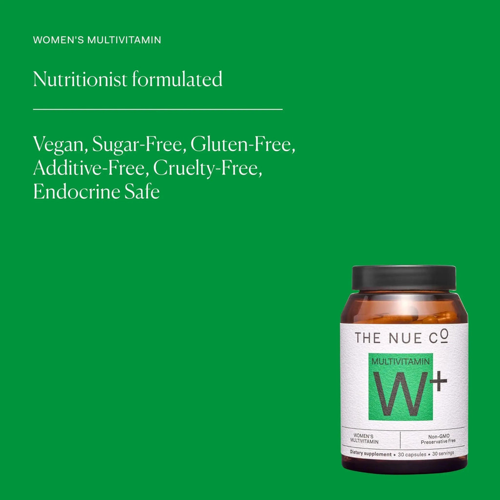 The Nue Co. Women's MULTIVITAMIN Supplement- Supports Energy, Immunity, Focus, Vegan, Gluten Free, 30 Capsules The Nue Co Au supplements