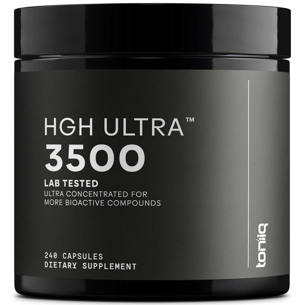 HGH Supplements for Men & Women (240 Count) 3,550mg+ Support Muscle Growth & Healthy Levels of Human Growth Hormone for Men, with High-Purity Arginine, Ornithine, Lysine, Tribulus, and Ashwagandha TQ Toniiq Au supplements