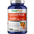 NusaPure Apricot 20:1 Extract, 1000 mg Equivalent to 20,000mg 150 Veggie Capsules (Vegan, Non-GMO) NusaPure Au supplements