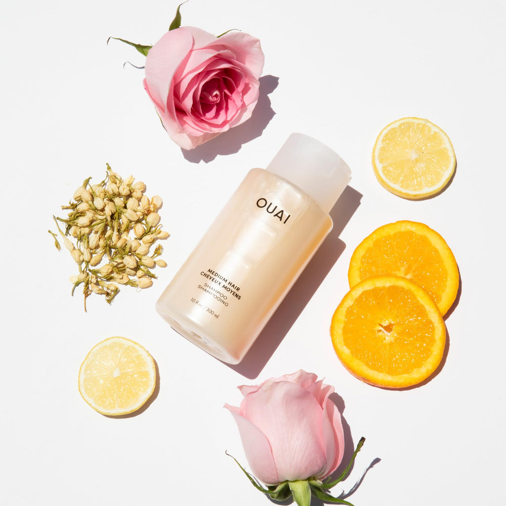 OUAI Medium Shampoo Travel Size - Hydrating Shampoo with Coconut Oil, Babassu, Kumquat Extract & Keratin - Strengthens, Nourishes & Adds Shine - Paraben & Sulfate Free Hair Care Products (3 Oz) OUAI Au supplements