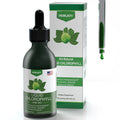 Chlorophyll Liquid Drops - 100% Natural Energy Booster and Immune Support - Internal Deodorant and Detox - Altitude Sickness Relief - Fast Absorption