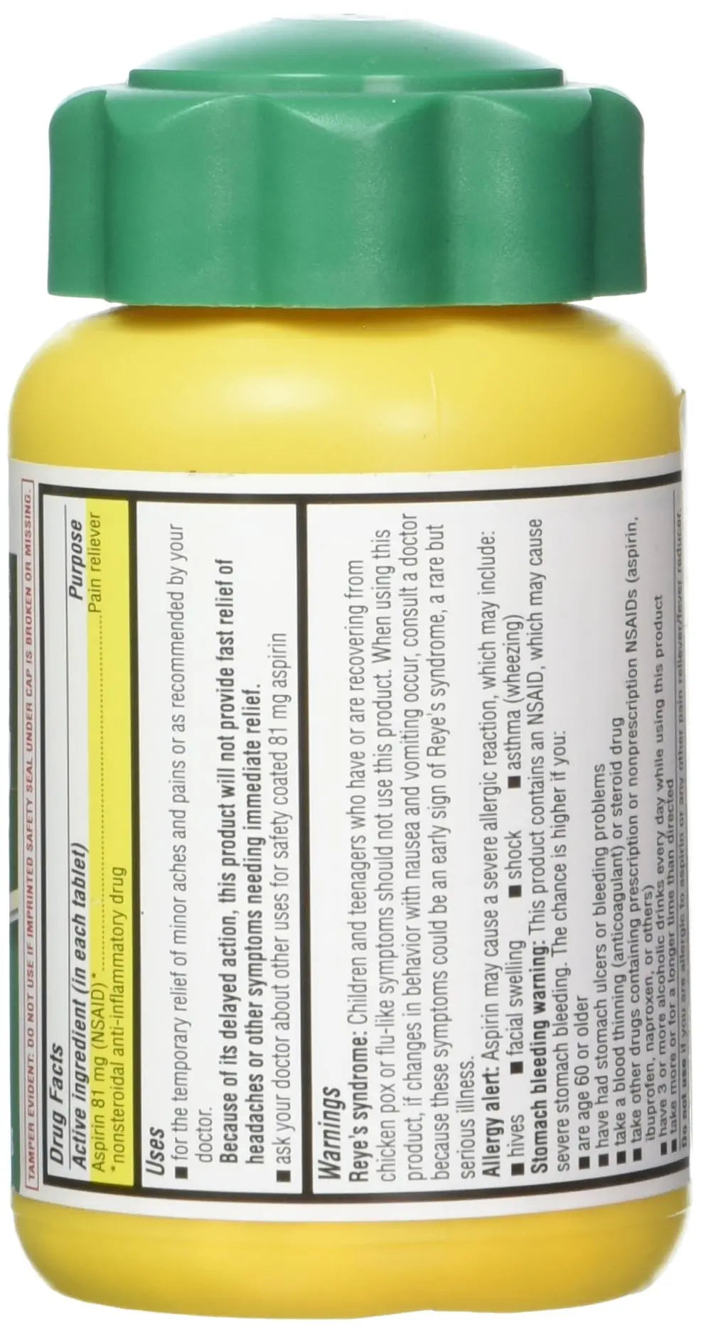 Life Extension Low Dose Aspirin - 81 mg - 300 Enteric Coated Tabs Life Extension Au supplements