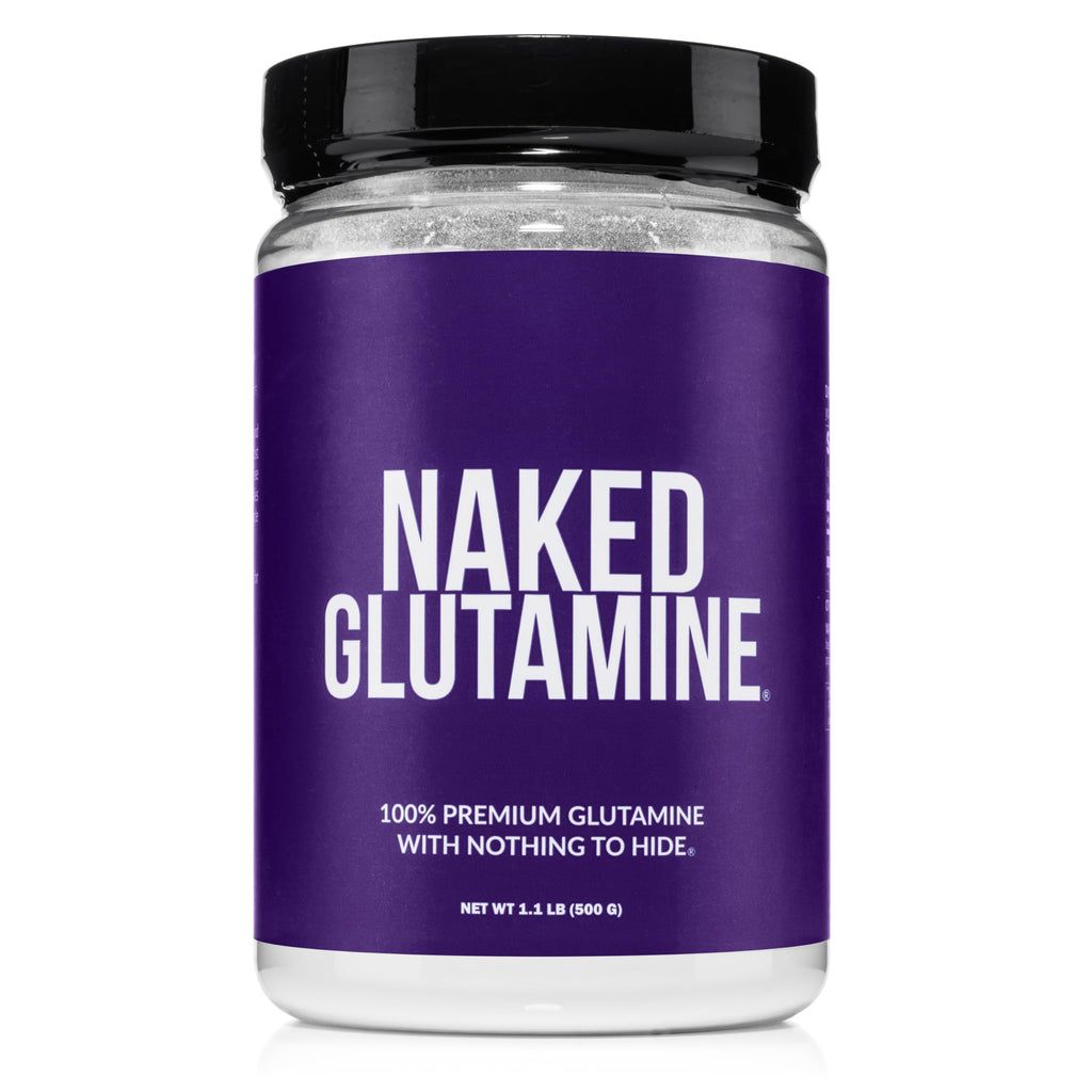 Pure L-Glutamine Made in The USA - 100 Servings - 500g, 1.1lb Bulk, Vegan, Non-GMO, Gluten and Soy Free. Minimize Muscle Breakdown & Improve Protein Synthesis. No Additives
