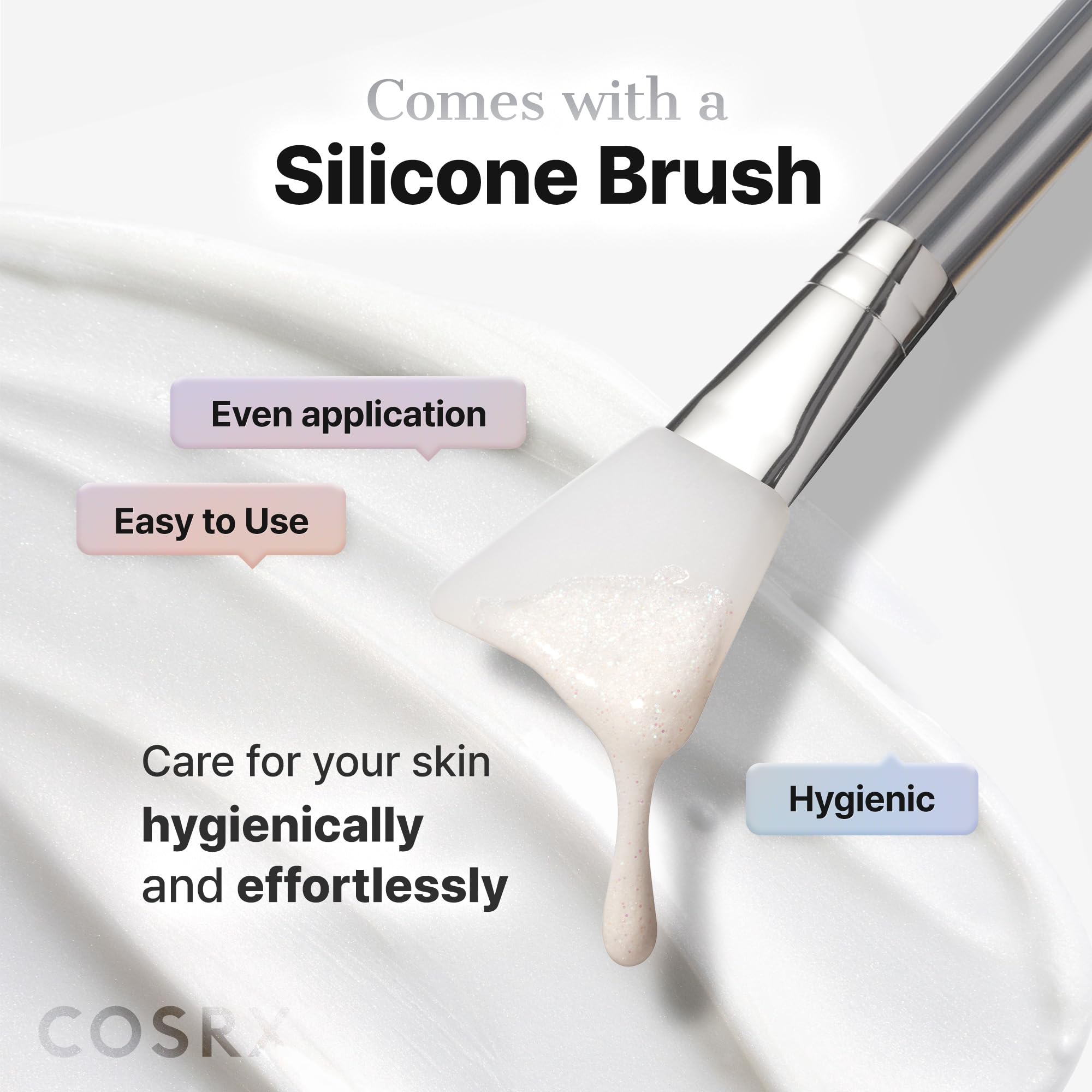 COSRX PDRN EXOSOME Glaze Wrapping Mask with SALMON DNA PDRN, Easy Peel-Off Overnight Mask for Glass Skin, Firmness