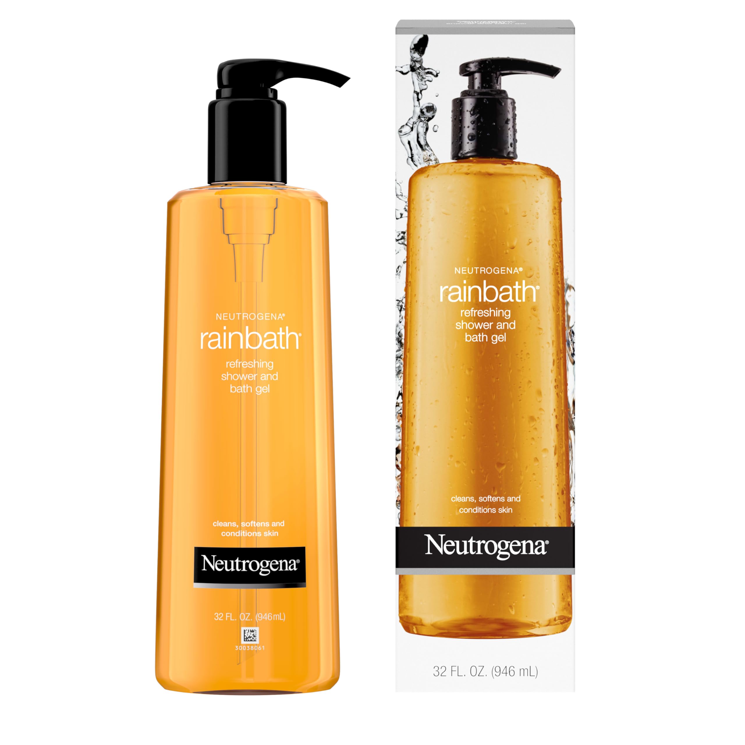 Neutrogena Rainbath Cleansing Shower & Bath Gel, Daily Moisturizing Body Wash Cleanser