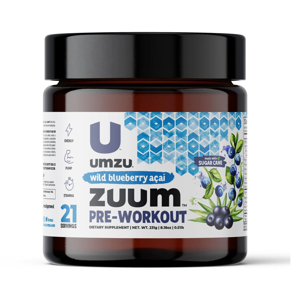 UMZU Zuum Pre-Workout Wild Blueberry Acai UMZU Au supplements