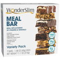 WonderSlim Meal Replacement Protein Bar, Variety Pack, 15g Protein, 20 Vitamins & Minerals WonderSlim Au supplements