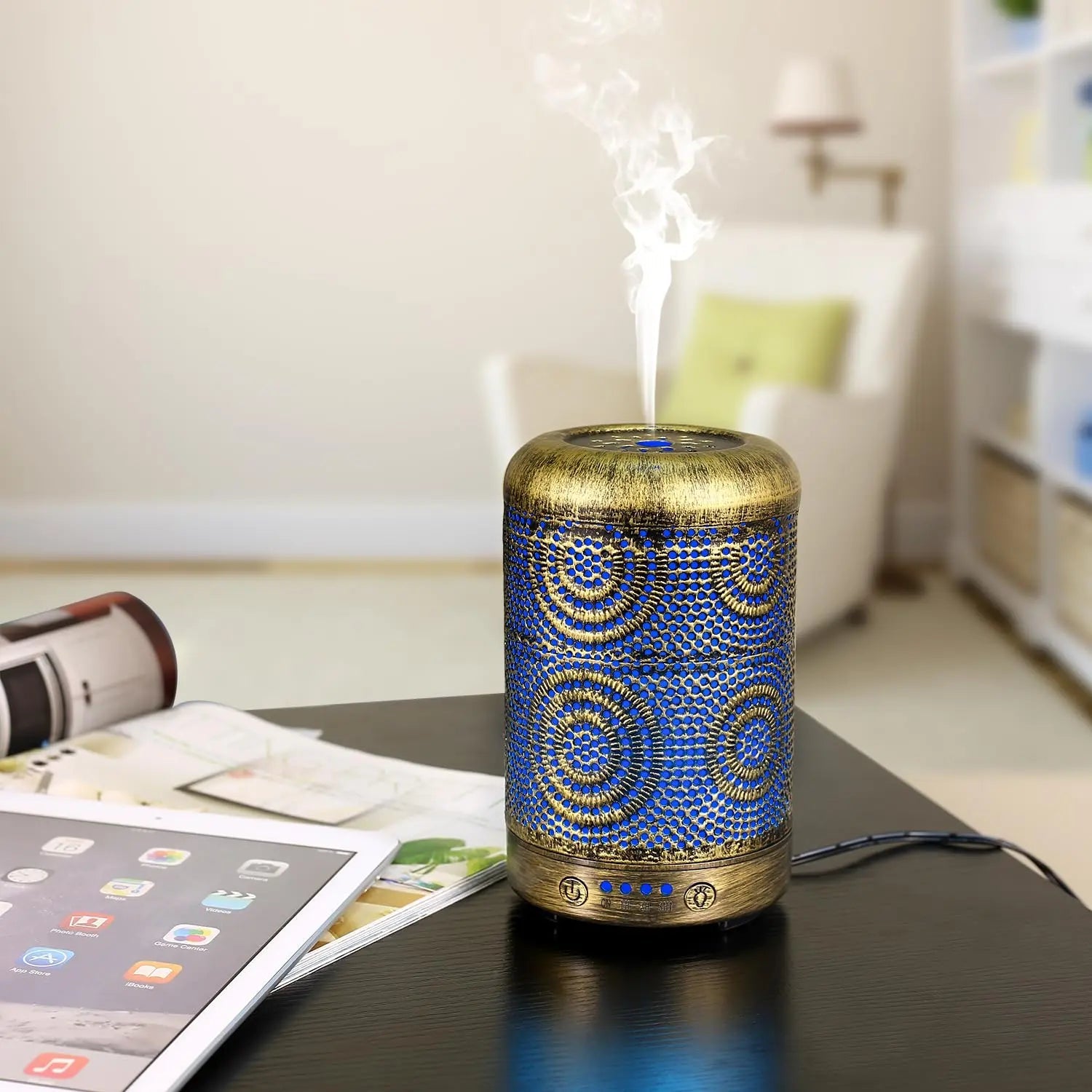Aromatherapy Diffusers, SALKING 100mL Essential Oil Diffusers, Electric Ultrasonic Humidifier SALKING Au supplements
