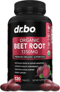 Organic Beet Root Capsules Supplements - 1350mg Beetroot Powder Extract Pills, Organic DR. BO Au supplements