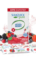 Slimquick Pure 3x Extra Strength Mixed Berry Drink Mix for Women to Help Achieve , 26 Count