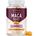 Maca Root Gummies with Natural Peach Flavor | Drive, Performance & Energy Support | Hormone Balance for Women and Men | Herbal Supplements 200MG Extra Strength | Vegetarian, Non-GMO | 60 Gummies SMNutrition Au supplements