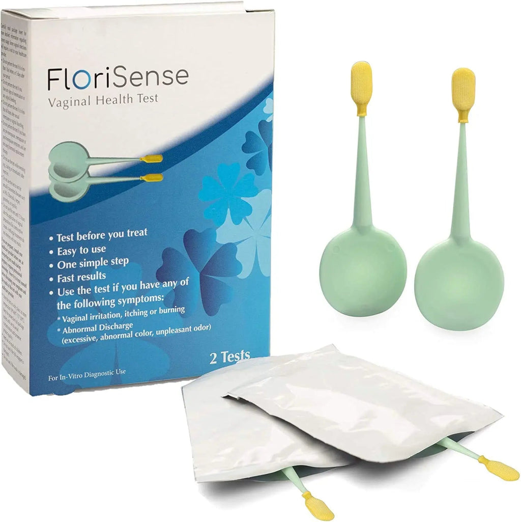FloriSense Vaginal Health pH Test Kit - OTC Vaginal Acidity Test - Bacterial Vaginosis and Yeast Infections - 2 Swabs, Detect Feminine Imbalance - Before You Treat, Easy to Read Results in Seconds FloriSense Au supplements